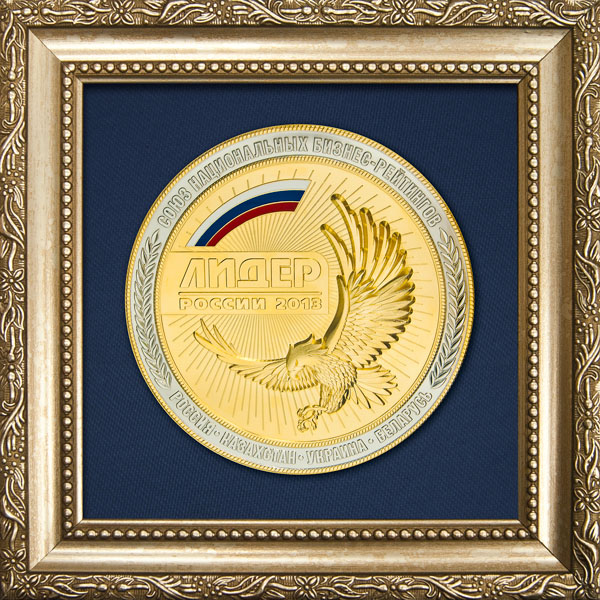 Медаль - «Лидер России 2013»